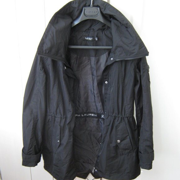 Black Ralph Lauren Spring/Fall Coat - Picture 2 of 7